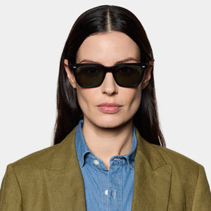 Occhiali - CARRÉ ECO NERO | VERDE BOTTIGLIA