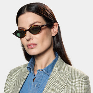Occhiali - ELLIPSE ECO AVANA SCURO | VERDE BOTTIGLIA