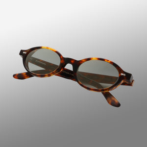 Occhiali - ELLIPSE ECO AVANA MACULATA | VERDE SPECCHIO