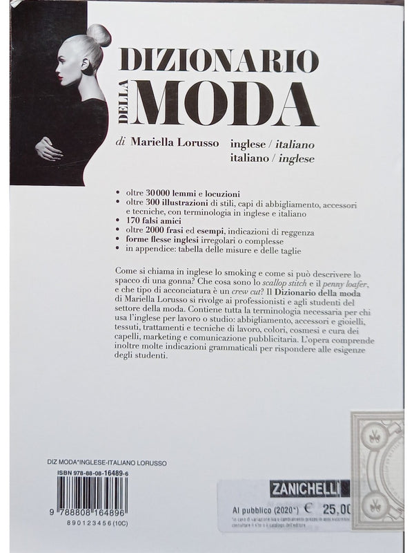 Libro - DIZIONARIO DELLA MODA - PRATA & MASTRALE