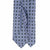 Cravatta in Seta - LIGHT BLUE PATTERNS ROUND