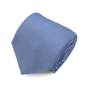 Cravatta in Seta - LIGHT BLUE JACQUARD