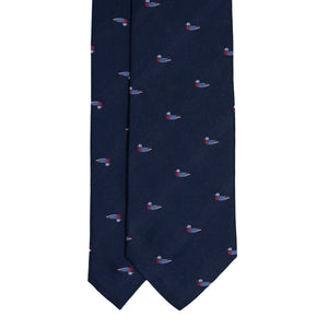 Cravatta in Seta - BLUE PATTERNS AMUSING