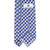 Cravatta in Seta - NAVY BLUE CHECK SAVILE ROW