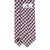 Cravatta in Seta -  BORDEAUX CHECK SAVILE ROW