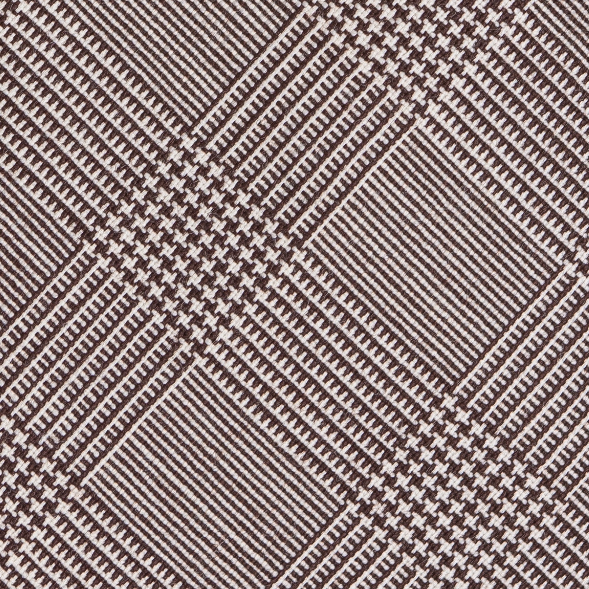 Cravatta in Lana - BORDEAUX GLENCHECK DUGDALE