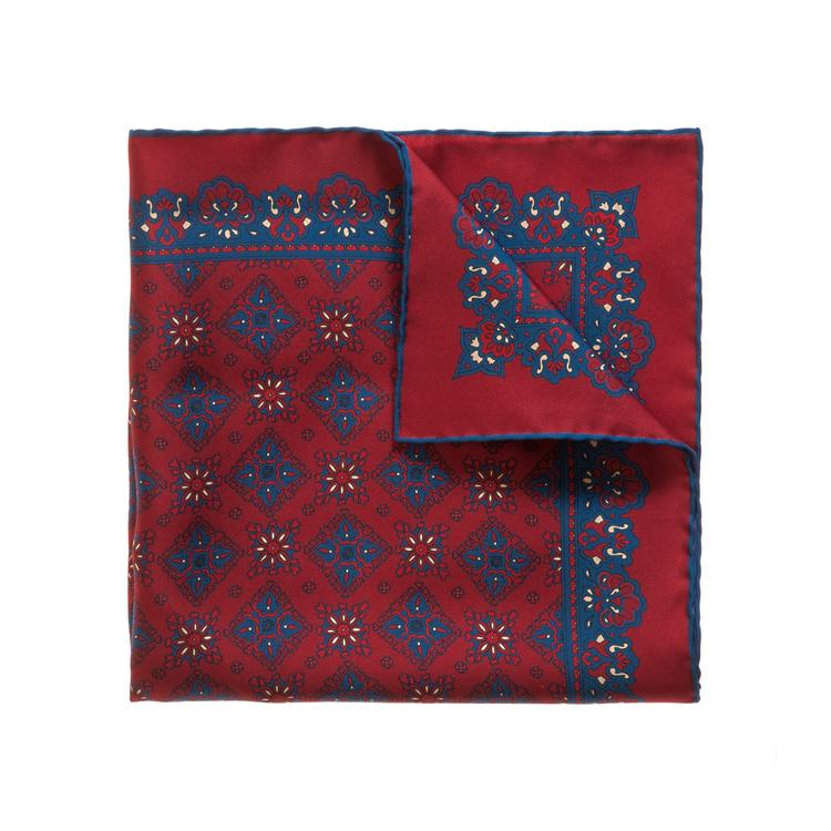 Pochette in Seta - CHERRY AMARONE